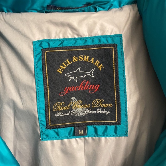 Teal Paul and Shark Vest - Size Medium - Picture 2 of 7